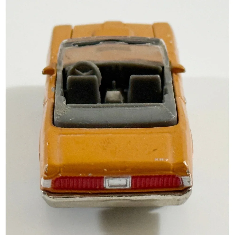 Johnny Lightning 1970 Mercury Cougar Kids 1:64 Orange Diecast Convertible XR7